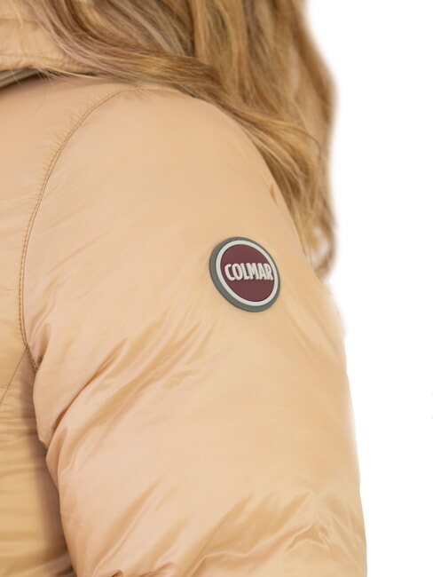 DELUXE Lange wendbare Daunenjacke mit Kapuze Weihrauch-Arizona - Daunenjacken f&uuml;r Damen