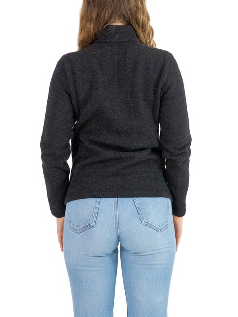 SCI PURE Thermo-Sweatshirt mit Stehkragen und durchgehendem Rei&szlig;verschluss Schwarz - Sweatshirts Damen