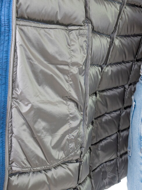 DELUXE Damen Daunenjacke mit Fellkapuze darkoxford-darkste - Daunenjacken f&uuml;r Damen