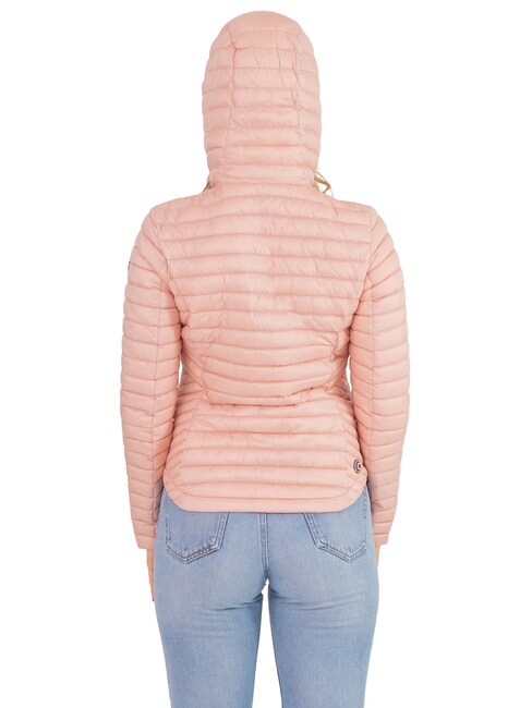 DELUXE Mittelschwere Daunenjacke mit Kapuze Milchshake - Daunenjacken f&uuml;r Damen