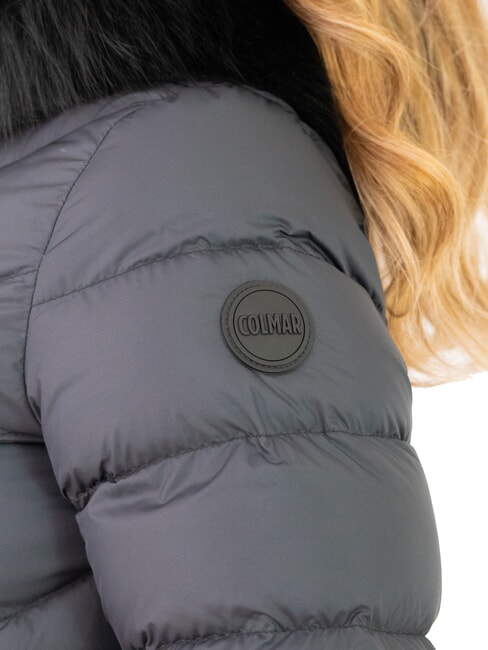 CAPTION Damen Daunenjacke mit Kapuze Schwarz - Daunenjacken f&uuml;r Damen