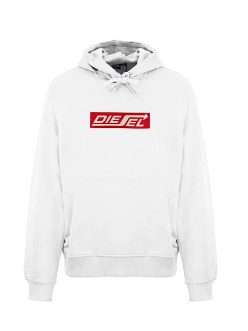 S-GINN Kapuzenpullover Wei&szlig; - Sweatshirts Herren