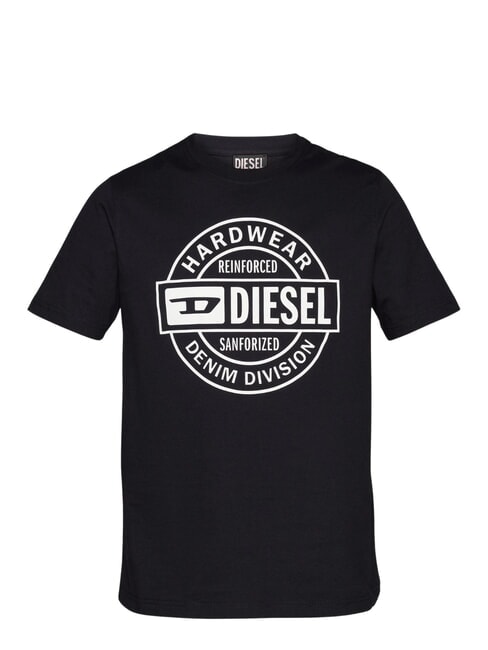 T-JUST Baumwoll-T-Shirt Schwarz - Herren-T-Shirts