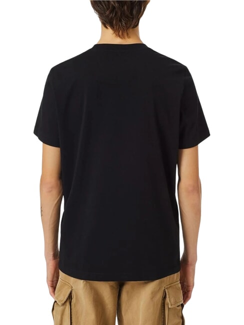 T-DIEGOR Baumwoll-T-Shirt Schwarz - Herren-T-Shirts