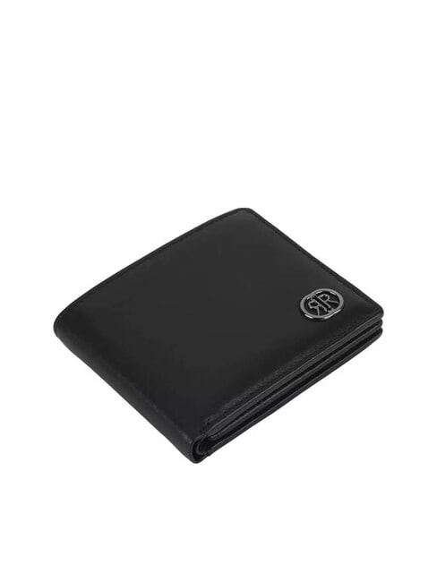 RAUL Lederbrieftasche mit Klappe Schwarz - Brieftaschen Herren