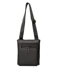 CERRUTI RORY Tasche aus glattem Leder Schwarz - Umh&auml;ngetaschen Herren - 4