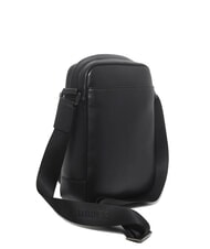 CERRUTI BRAD Ledertasche mit Tasche Schwarz - Umh&auml;ngetaschen Herren - 3