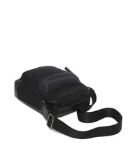 CERRUTI BRAD Tasche aus Leder und Nylon Schwarz - Umh&auml;ngetaschen Herren - 6