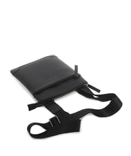 CERRUTI JAKE Flache Ledertasche Schwarz - Umh&auml;ngetaschen Herren - 6