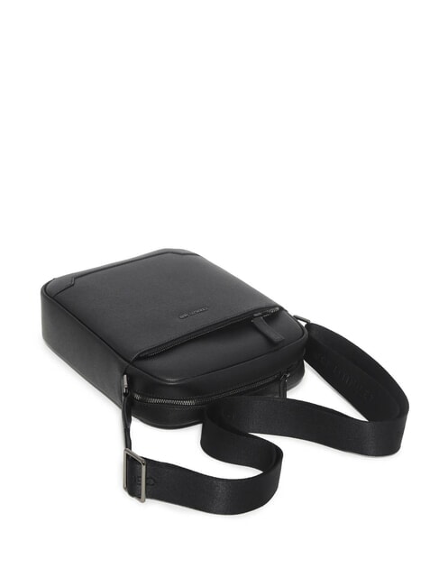 JAKE Ledertasche Schwarz - Umh&auml;ngetaschen Herren