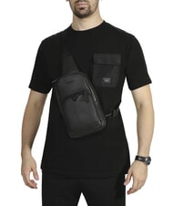 CERRUTI JEREMY Ledertasche Schwarz - Umh&auml;ngetaschen Herren - 5