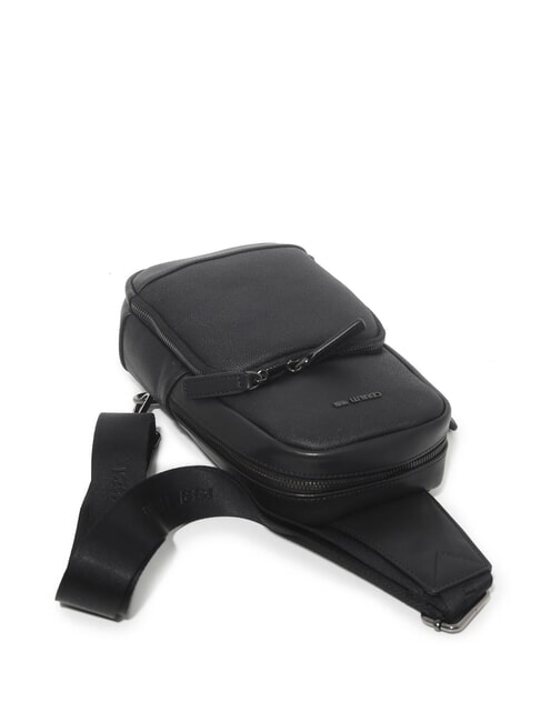 JEREMY Ledertasche Schwarz - Umh&auml;ngetaschen Herren