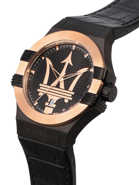 POTENZA Uhr mit Datumsanzeige Schwarz - Uhren