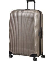SAMSONITE C-LITE Extra gro&szlig;er Trolley elfenbeingold - Harte Trolleys - 3