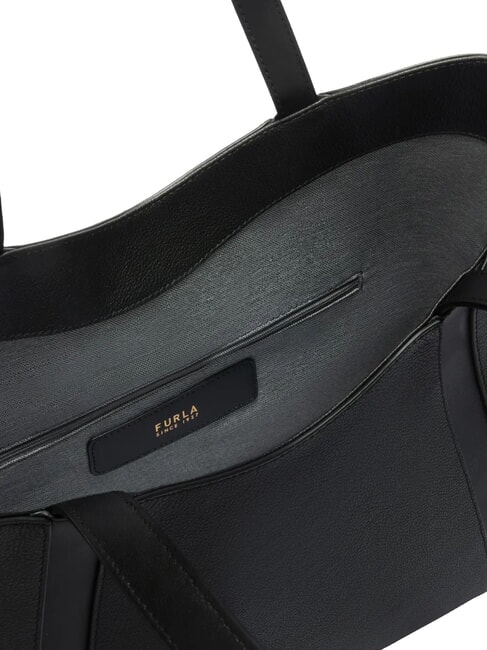 GOCCIA Umh&auml;ngetasche, Leder Schwarz - Damentaschen