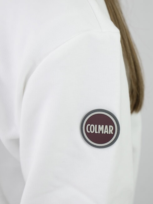 CONNECTIVE Sweatshirt mit Rundhalsausschnitt Wei&szlig; - Sweatshirts Kinder