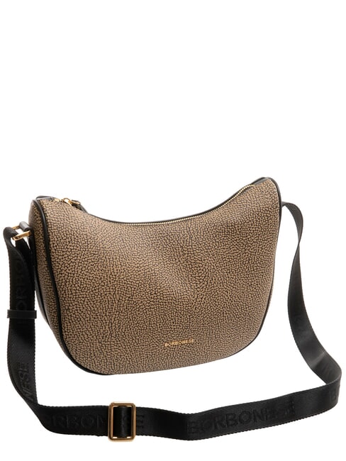 BRUNCH Luna Bag Umh&auml;ngetasche natur op / schwarz - Damentaschen