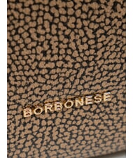 BORBONESE BRUNCH Luna Bag Umh&auml;ngetasche natur op / schwarz - Damentaschen - 3