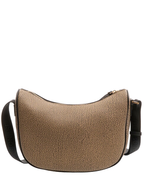 BRUNCH Luna Bag Umh&auml;ngetasche natur op / schwarz - Damentaschen