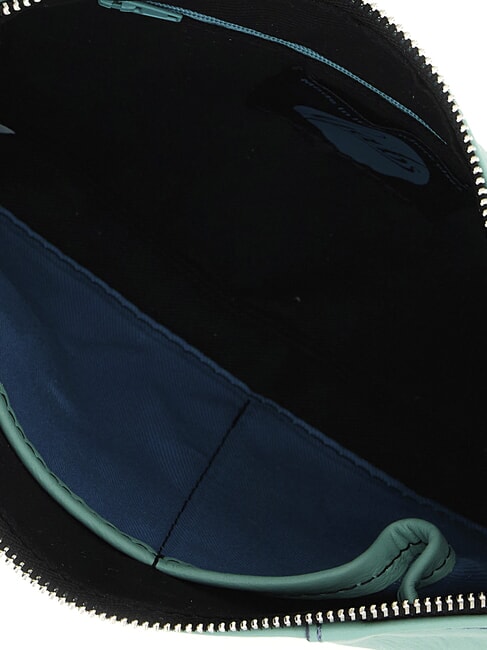 BEYONCE M Clutch aus Leder mit Schultergurt hellgr&uuml;n - Damentaschen