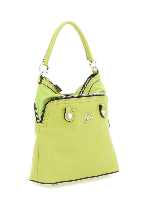 ILARIA SMALL Handtasche mit Schl&uuml;sselring Papyrus + Cham&auml;leon - Damentaschen