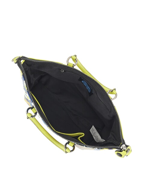 G3 PLUS MEDIUM MULTICOLOR Verwandelbare flache Einkaufstasche Diamant-Pailletten - Damentaschen