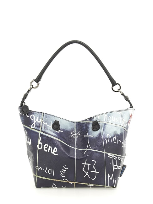 G3 PLUS MEDIUM MULTICOLOR Verwandelbare flache Einkaufstasche Ich liebe dich - Damentaschen