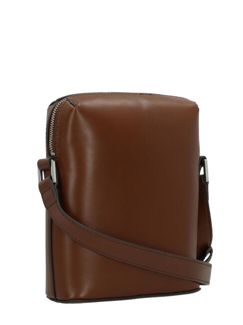 ALBERTO Ledertasche Braun / Palladium - Umh&auml;ngetaschen Herren