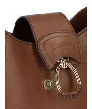 THE BRIDGE ERICA Umh&auml;ngetasche, Leder BRAUN - Damentaschen - 3