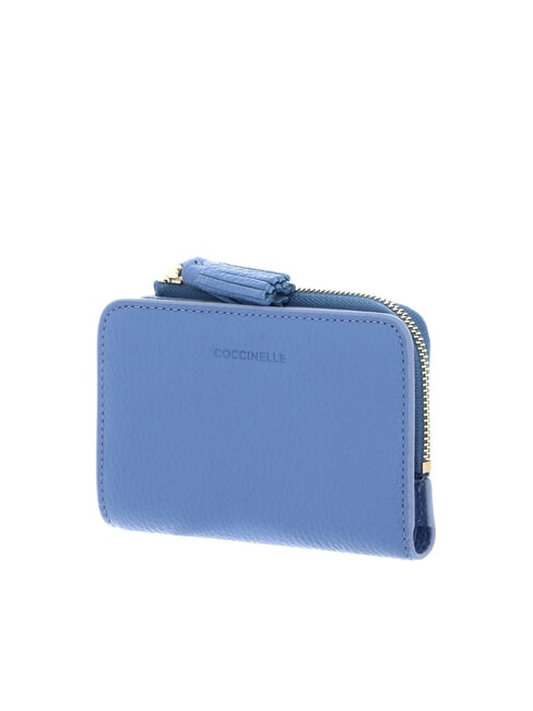 TASSEL  Damen Lederbrieftasche Blau - Brieftaschen Damen