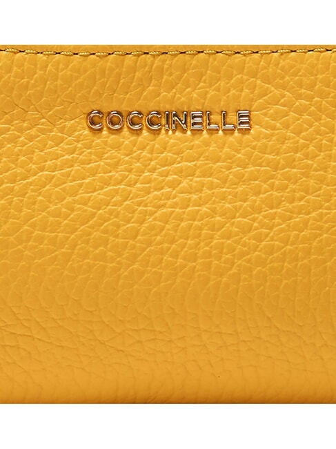 METALLIC SOFT Geldb&ouml;rse mit Umschlag sonnig - Brieftaschen Damen