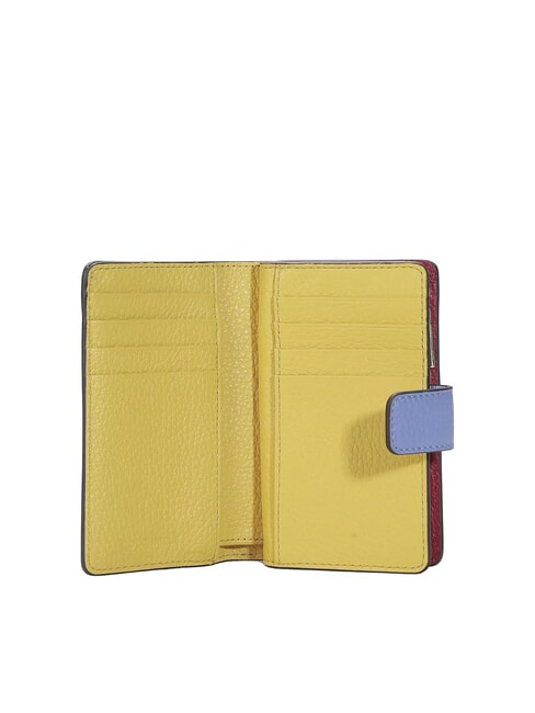METALLIC TRICOLOR Ledergeldb&ouml;rse Sangria - Brieftaschen Damen
