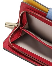 COCCINELLE METALLIC TRICOLOR Ledergeldb&ouml;rse Sangria - Brieftaschen Damen - 4