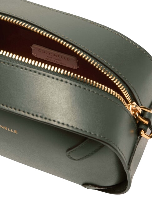 MALETA CALF Mini-Umh&auml;ngetasche aus Leder Algen - Damentaschen