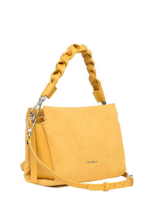 BOHEME SUEDE BIMATERIAL  Mini-Handtasche mit Schultergurt sonnig - Damentaschen