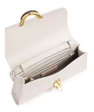 COCCINELLE DEW Umh&auml;ngetasche aus Leder Wei&szlig; - Damentaschen - 4