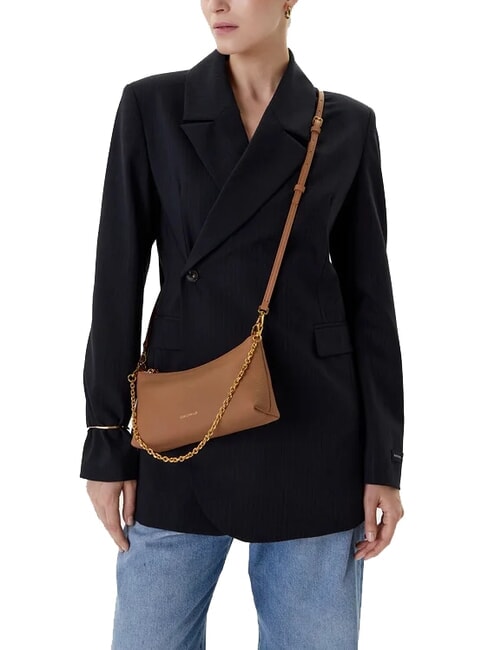 AURA  Mini-Umh&auml;ngetasche mit Schultergurt H&auml;ute - Damentaschen