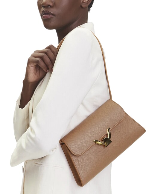 DEW Umh&auml;ngetasche aus Leder H&auml;ute - Damentaschen