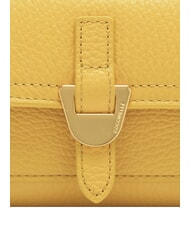 COCCINELLE CAMPUS Kompakte Brieftasche aus geh&auml;mmertem Leder sonnig - Brieftaschen Damen - 3