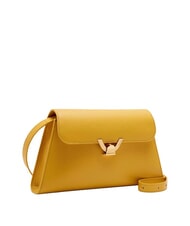 COCCINELLE DEW Mittelgro&szlig;e Umh&auml;ngetasche aus geh&auml;mmertem Leder sonnig - Damentaschen - 2