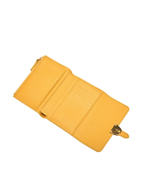 CAMPUS Mittelgro&szlig;e Brieftasche aus geh&auml;mmertem Leder sonnig - Brieftaschen Damen