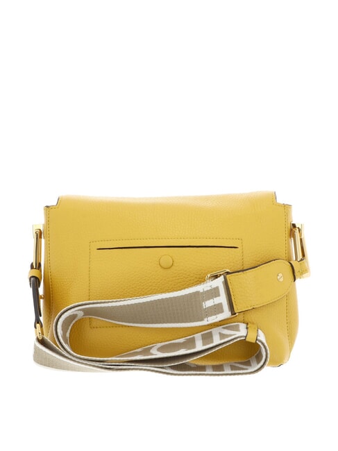 LIYA SIGNATURE Schultertasche aus geh&auml;mmertem Leder sonnig - Damentaschen