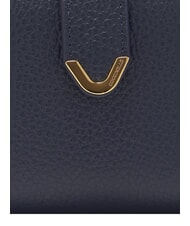 COCCINELLE DEW Mittelgro&szlig;e Brieftasche aus geh&auml;mmertem Leder Mitternachtsblau - Brieftaschen Damen - 3