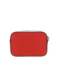 COCCINELLE TEBE TRICOLOR Mini-Umh&auml;ngetasche aus geh&auml;mmertem Leder Gazpacho - Damentaschen - 3