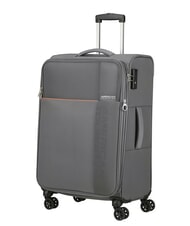 AMERICAN TOURISTER FUN CRUISE Set mit 3 Trolleys: Kabine+mittel, gro&szlig; exp grau/orange - Trolleyset - 4