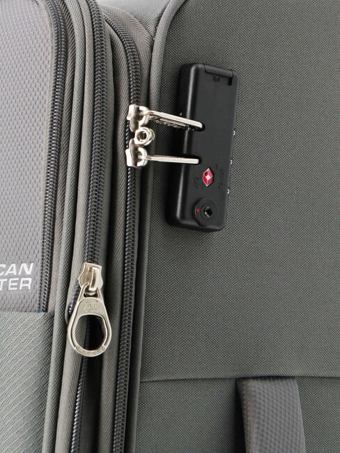 FUN CRUISE Set mit 3 Trolleys: Kabine+mittel, gro&szlig; exp grau/orange - Trolleyset