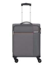 AMERICAN TOURISTER FUN CRUISE Handgep&auml;cktrolley grau/orange - Handgep&auml;ck - 7