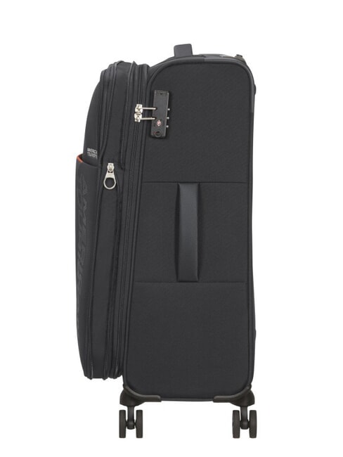 FUN CRUISE Set mit 3 Trolleys: Kabine+mittel, gro&szlig; exp SCHWARZ ROT - Trolleyset