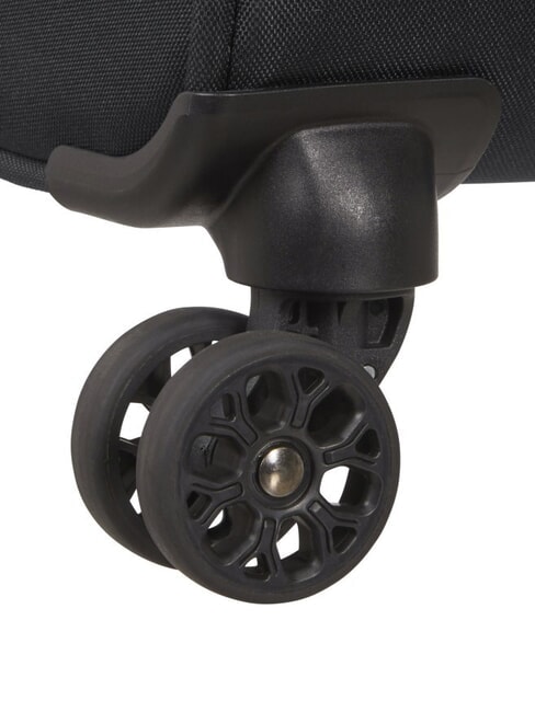 FUN CRUISE Gro&szlig;er erweiterbarer Trolley SCHWARZ ROT - Halbharte Trolleys