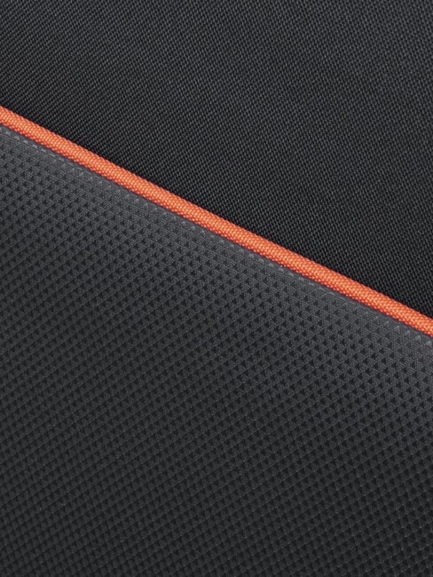 FUN CRUISE Mittelgro&szlig;er erweiterbarer Trolley SCHWARZ ROT - Halbharte Trolleys